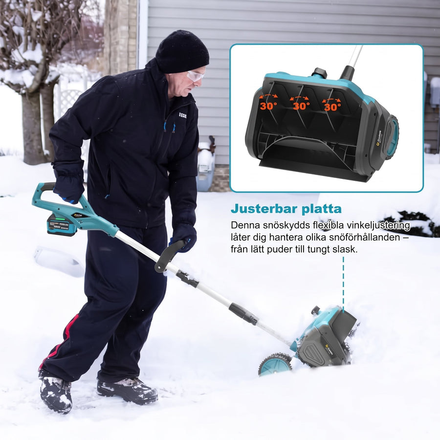 Batterier till snoslungan