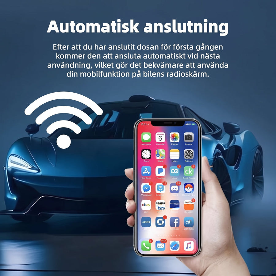 CarPlay-adapter funktioner