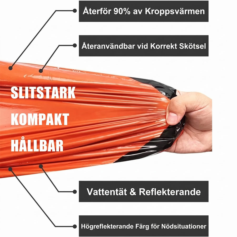 Nödsovsäck bivacksäck – produktbild 5