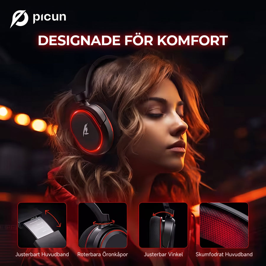 Picun G2 gaming-headset – produktbild 2