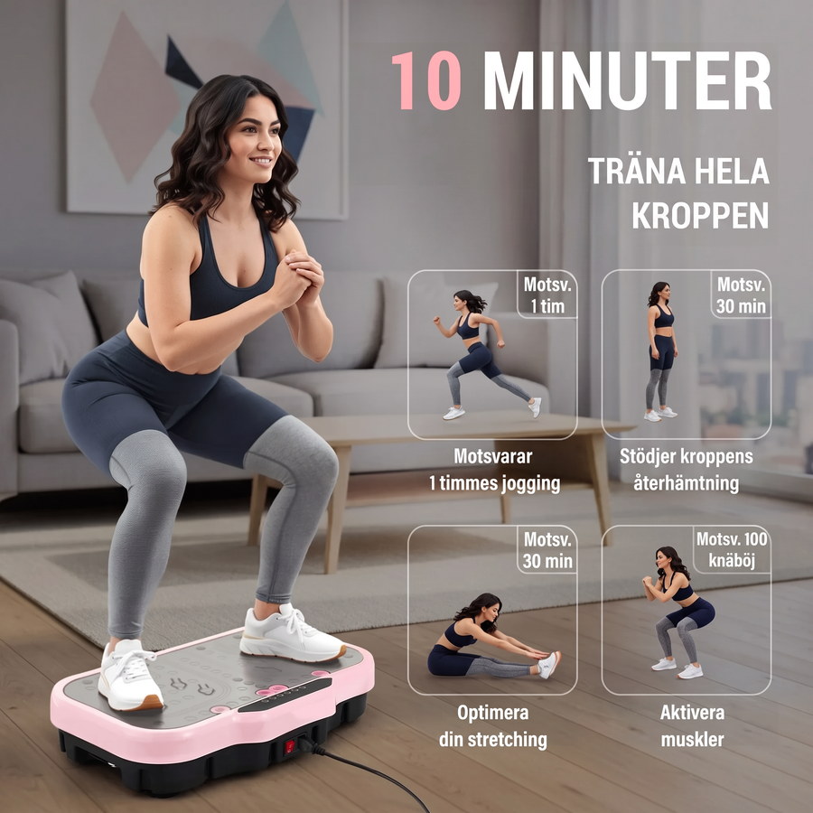 Träna hela kroppen på 10 minuter