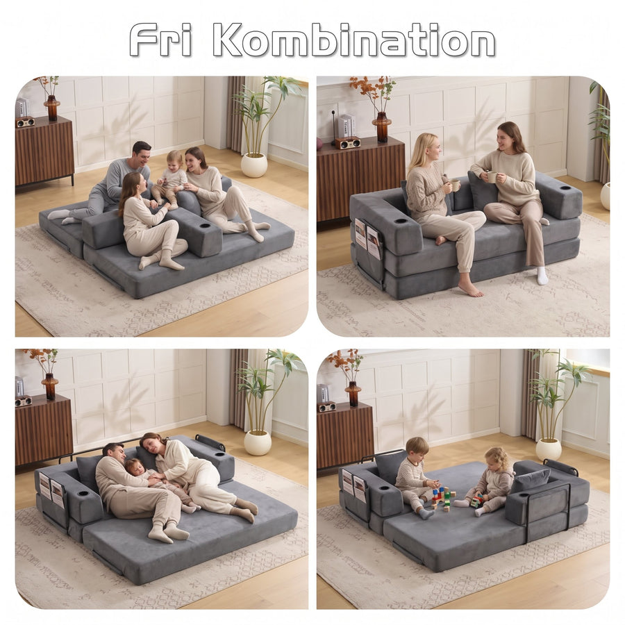 Modulär bäddsoffa 2-sits i manchester