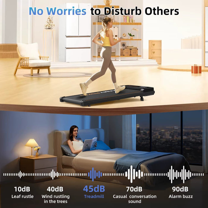 Walking pad med LED-display