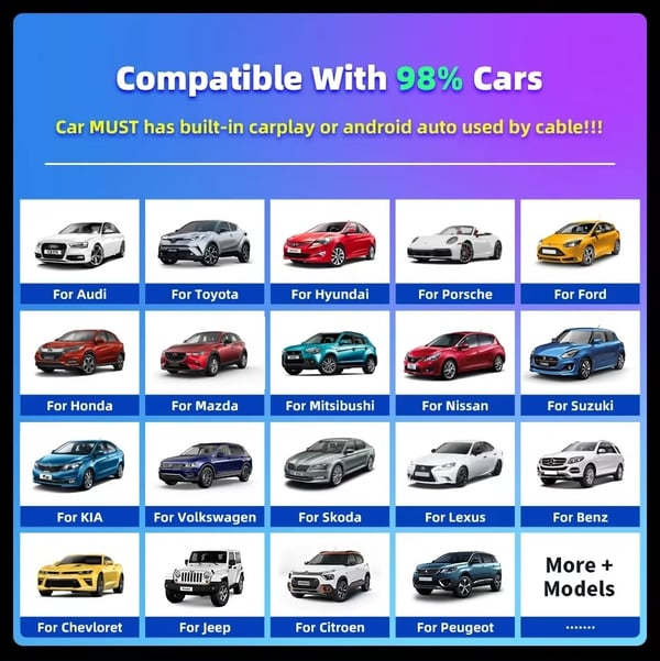 CarPlay-adapter i bil