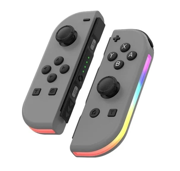 Handkontroll LED kompatibel med Nintendo Switch – grå