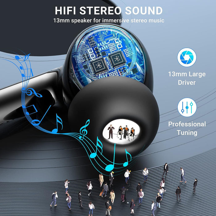 X500 Trådlösa Bluetooth Hörlurar ANC ENC BT 5.3