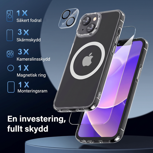 9-pack skydd till iPhone 14 – produktbild 2