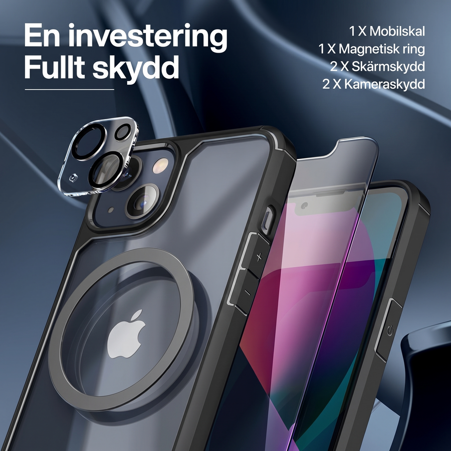 ShockBlack 9-pack till iPhone 14/13 – produktbild 5