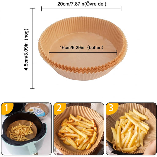 Air Fryer Liners i airfryer