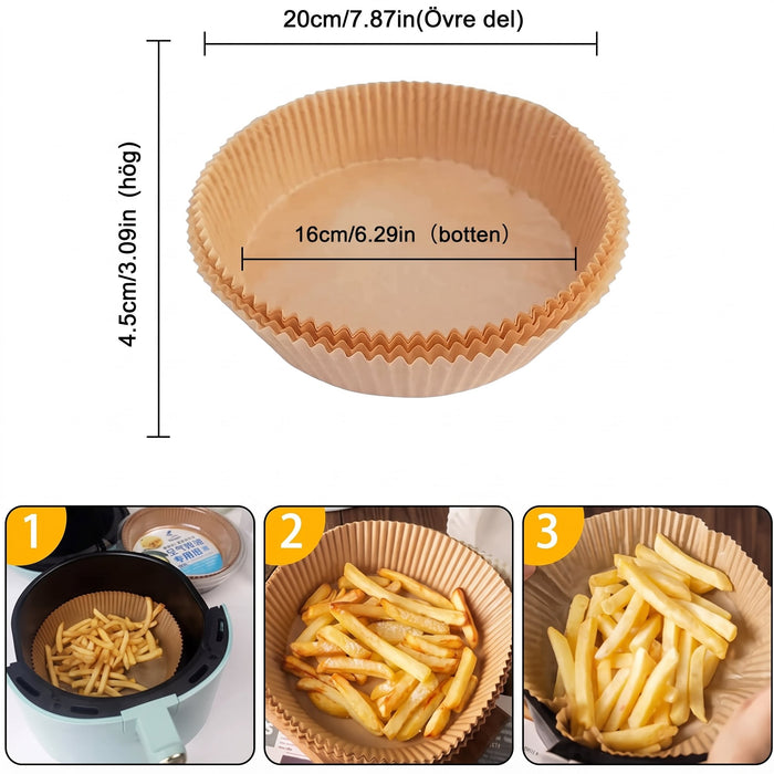 Air Fryer Liners i airfryer