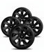 Navkapslar Cyclone 4-pack kompatibla med Tesla Model Y 19 tum