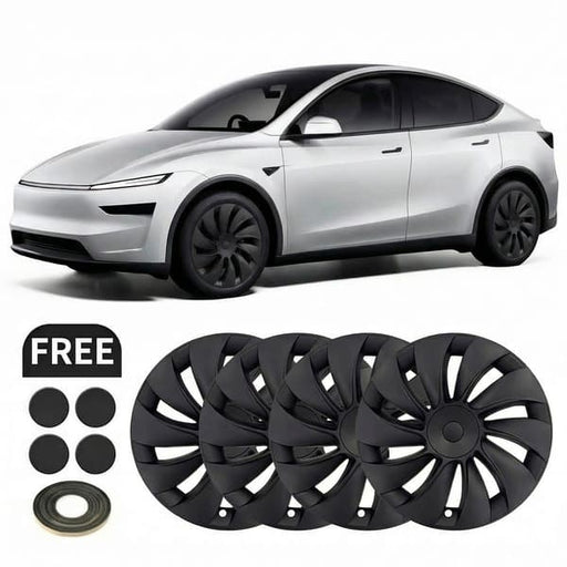 Navkapslar 4-pack kompatibla med Tesla Model Y Juniper 2025-2026