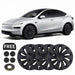 Navkapslar 4-pack kompatibla med Tesla Model Y Juniper 2025-2026