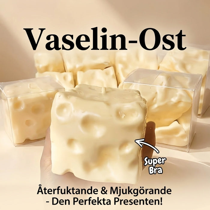 Squishy Cheese klämleksak i handen