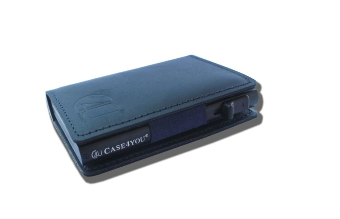 Exklusiv korthållare C4U Design RFID &amp; NFC Skyddsplånbok Pop-Up 