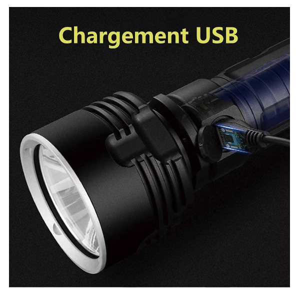 P70 Flashlight 3000-10000 Lumens High-Performance LED Flashlight