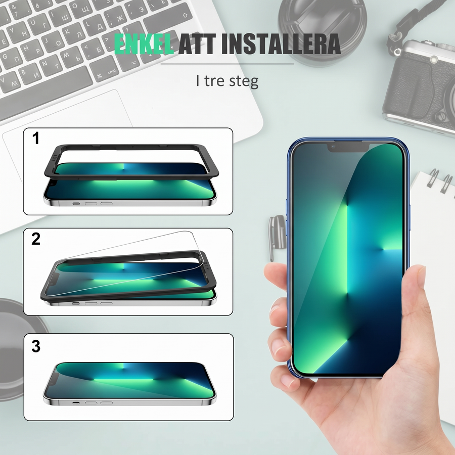iPhone 13 Pro skyddspaket 7-pack – produktbild 2