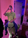 Uppblåsbar alien-dräkt på fest