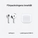 Förpackningens innehåll: AirPods 5 och laddningsetui (USB-C)