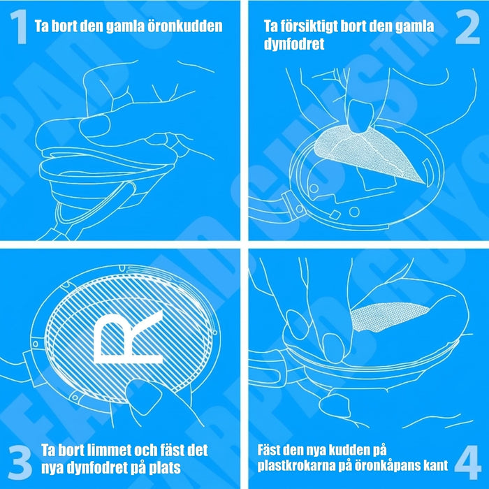 2-pack öronkuddar