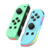 Handkontroll LED kompatibel med Nintendo Switch – grön/ljusblå