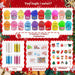 Slime-adventskalender 2026 – 24 luckor med slime och juldekorationer