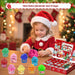 Slime-adventskalender 2026 – 24 luckor med slime och juldekorationer