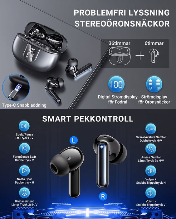 X500 Bluetooth-hörlurar – produktbild 9