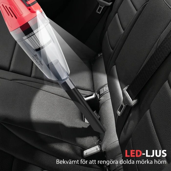 LED-lampa som lyser upp mörka hörn i bilen