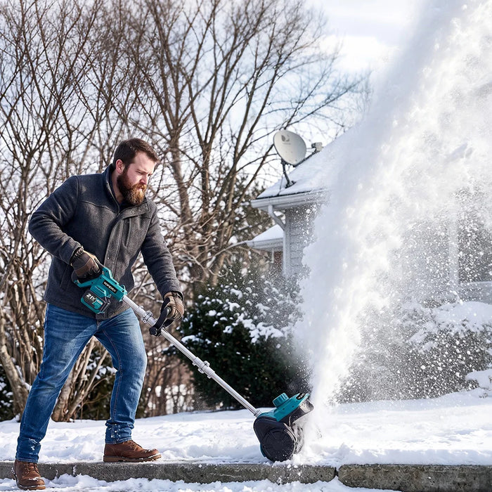 Snöslungan i användning
