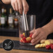 Bartenderset i rostfritt stål