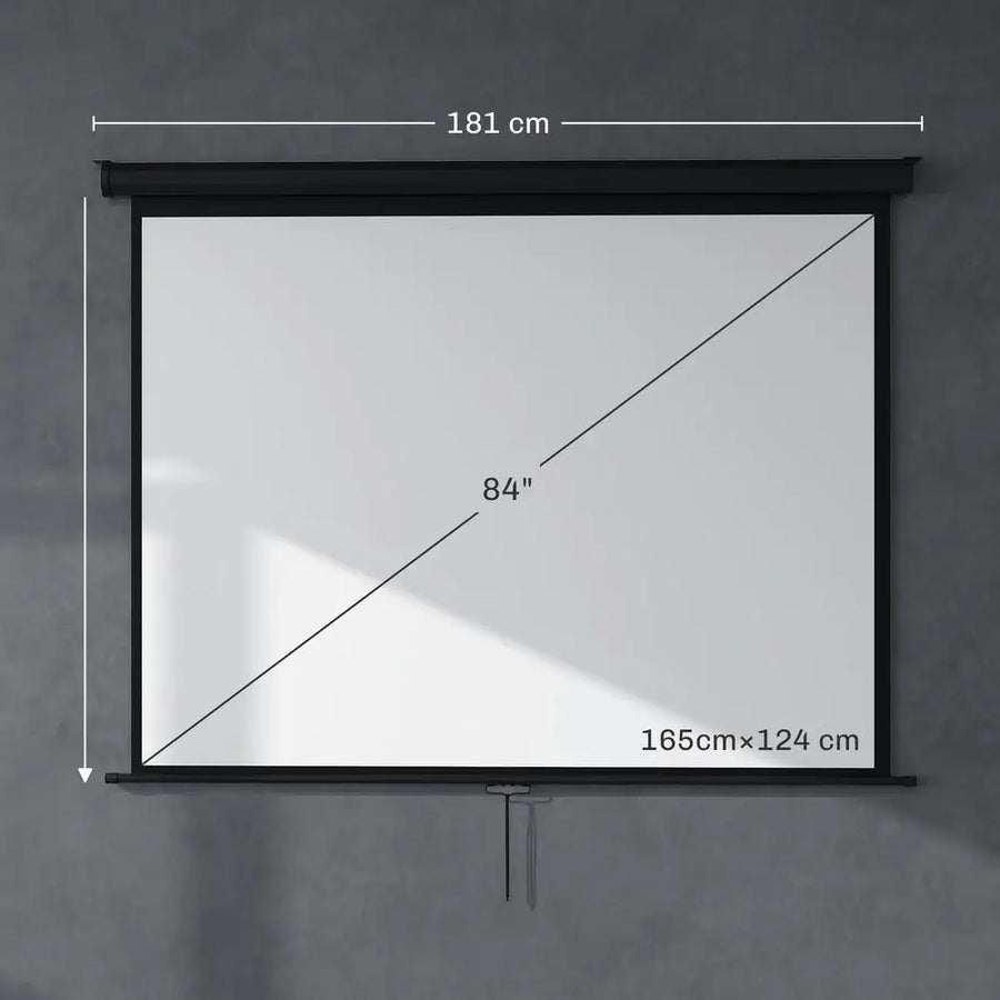 Mått: bredd 181 cm, bildyta 165 × 124 cm