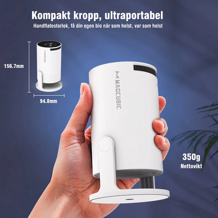 Projektorns mått och vikt