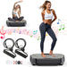 Vibrationsplatta med hopprep 120 nivaer
