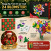 Byggklossblommor från adventskalenderns 24 luckor