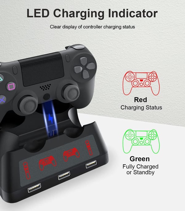 Laddstation USB-portar