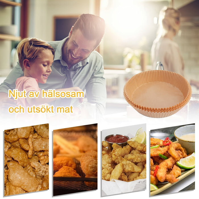 Air Fryer Liners detaljer