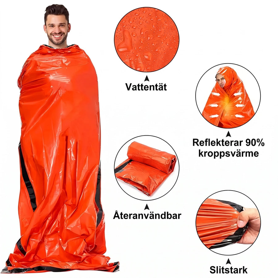 Nödsovsäck bivacksäck – produktbild 4