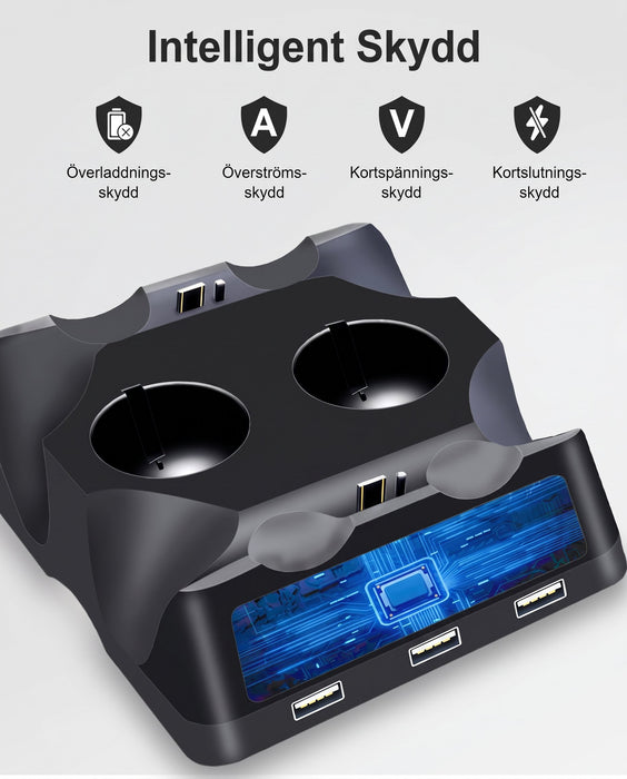 Laddstation LED-indikator