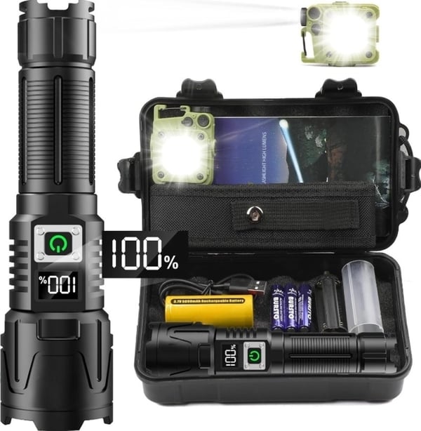 LED Ficklampa A09 ljuslägen