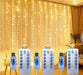 3-pack gardinljus 3x3 meter 300 LED