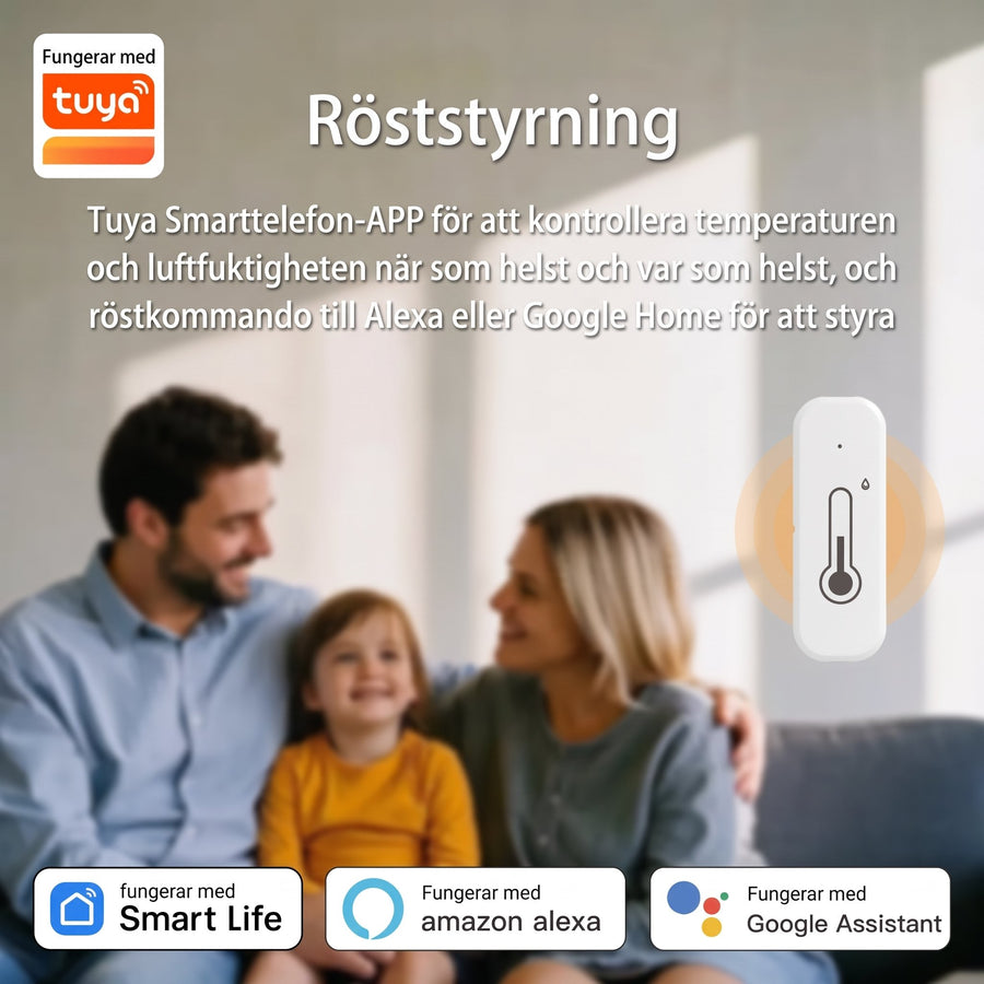 Hygrometer med appstyrning