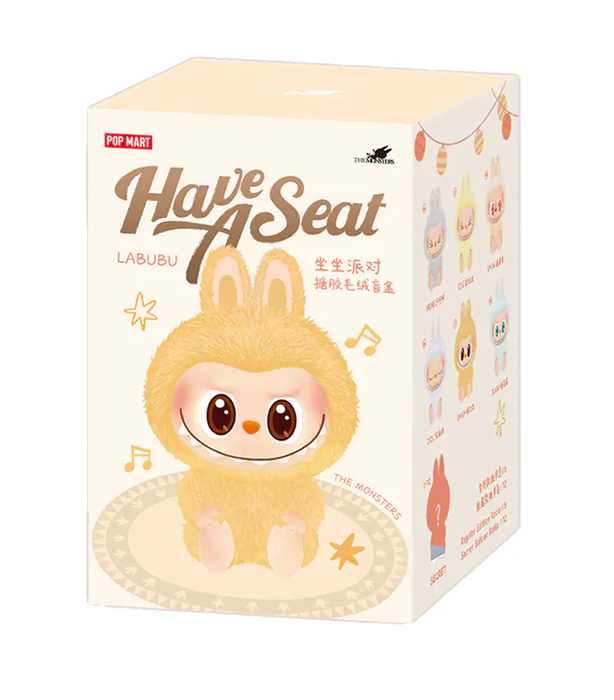 POP MART Labubu The Monsters – Have A Seat-  Blind Box 17 cm