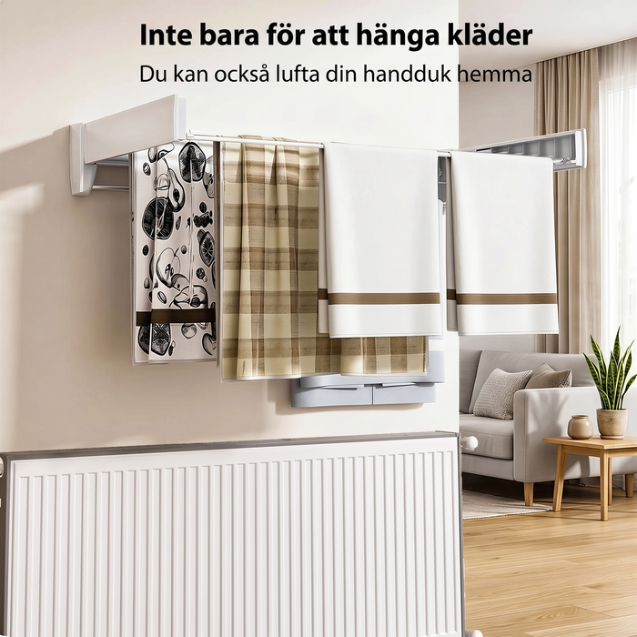 Hopfällbar torkställning