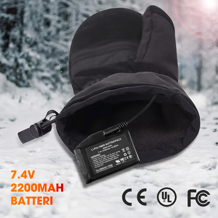 Heated gloves 7,4V 2200 mAh