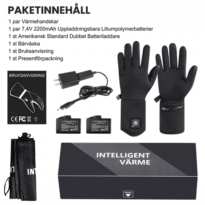 Värmehandskar storlekar