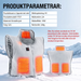 Produktparametrar: 5V, 2A, 10 W, vikt 328 g