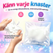 Squishy klämleksak tvålblock med byggklossfyllning – formbar och knastrig