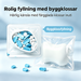 Squishy klämleksak tvålblock med byggklossfyllning – formbar och knastrig