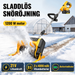 Sladdlös snöslunga 21V 1200W